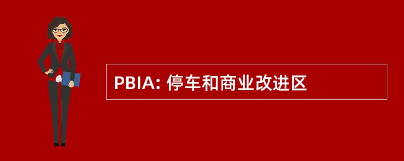 PBIA: 停车和商业改进区