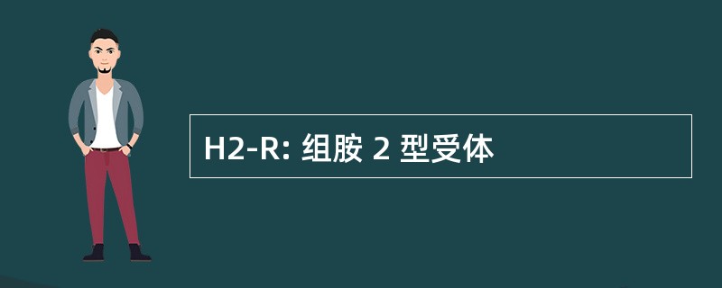 H2-R: 组胺 2 型受体