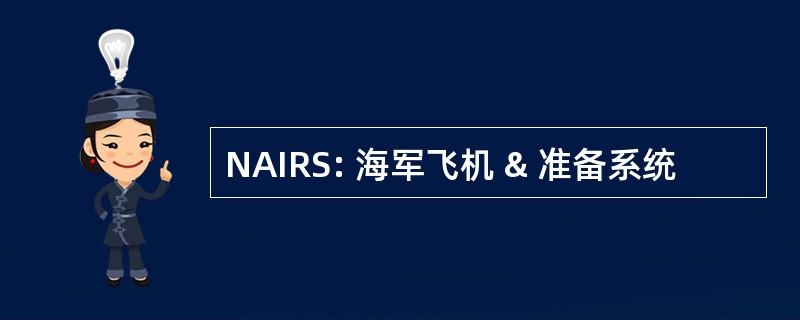 NAIRS: 海军飞机 & 准备系统