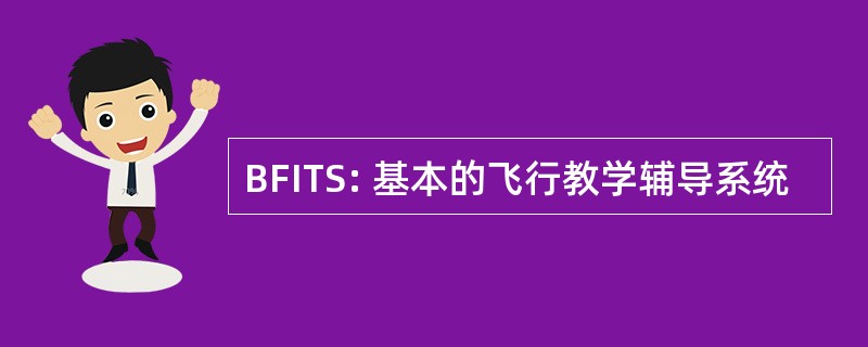 BFITS: 基本的飞行教学辅导系统