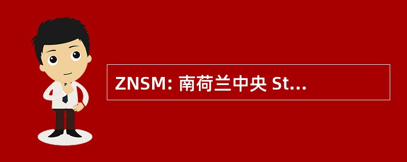 ZNSM: 南荷兰中央 Stoomtramweg 公司