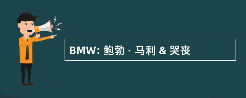 BMW: 鲍勃 · 马利 & 哭丧