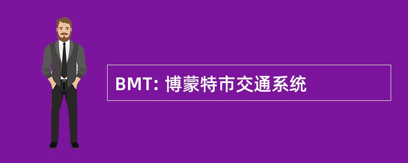 BMT: 博蒙特市交通系统