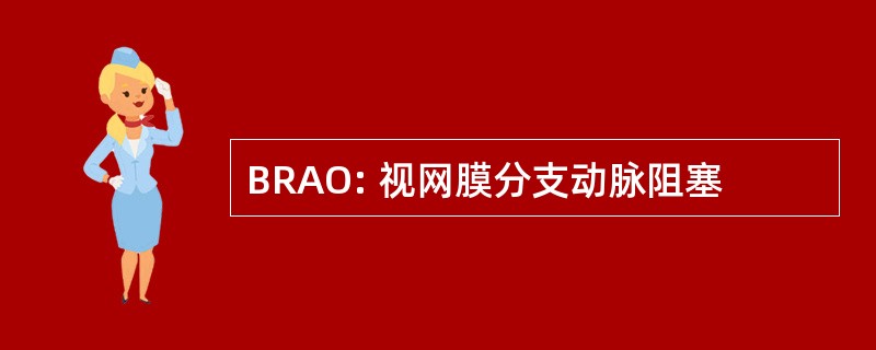 BRAO: 视网膜分支动脉阻塞