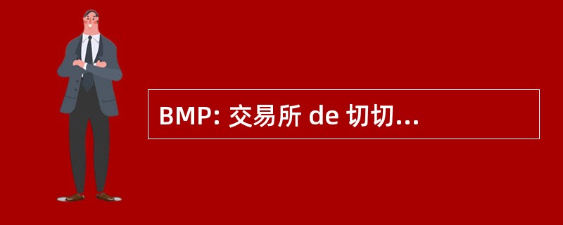 BMP: 交易所 de 切切 en 环境德入港