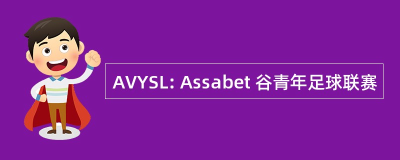 AVYSL: Assabet 谷青年足球联赛