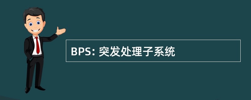 BPS: 突发处理子系统