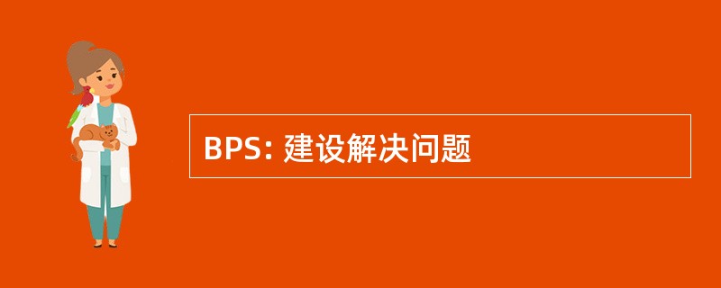 BPS: 建设解决问题