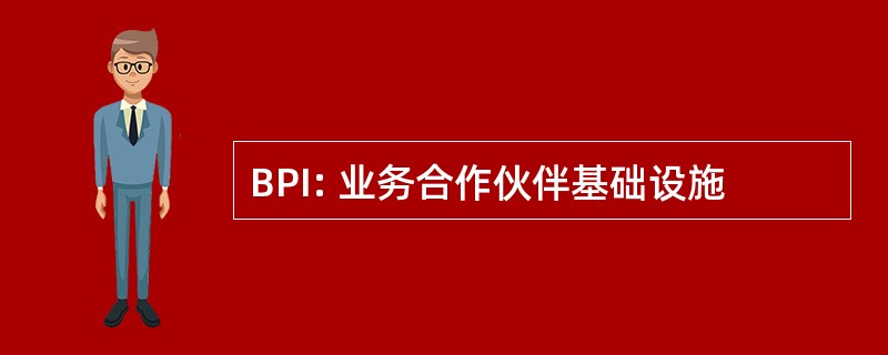 BPI: 业务合作伙伴基础设施