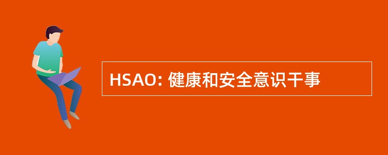 HSAO: 健康和安全意识干事