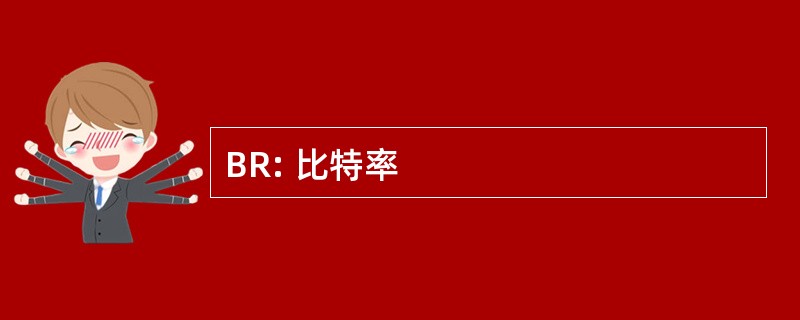 BR: 比特率