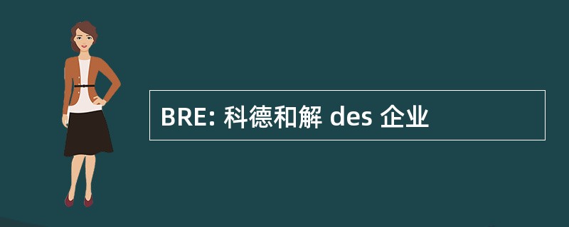 BRE: 科德和解 des 企业