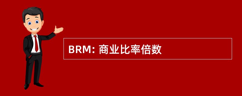 BRM: 商业比率倍数