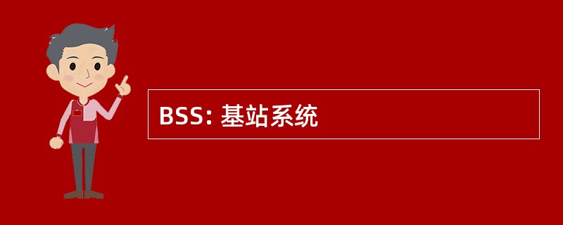 BSS: 基站系统