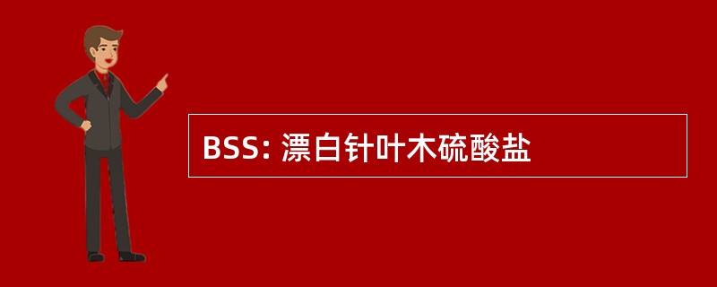 BSS: 漂白针叶木硫酸盐