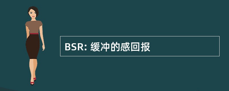 BSR: 缓冲的感回报