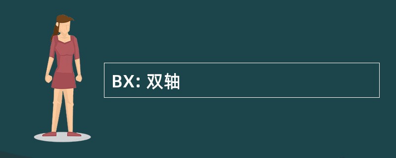 BX: 双轴