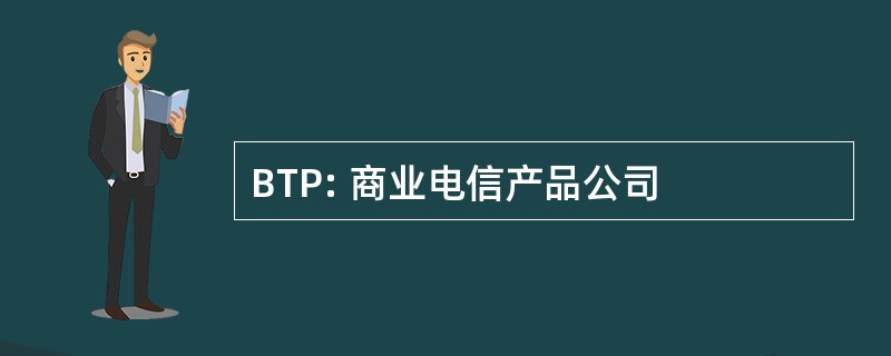 BTP: 商业电信产品公司