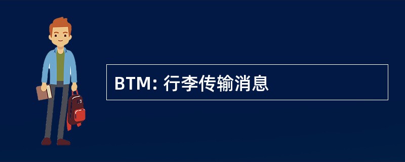 BTM: 行李传输消息