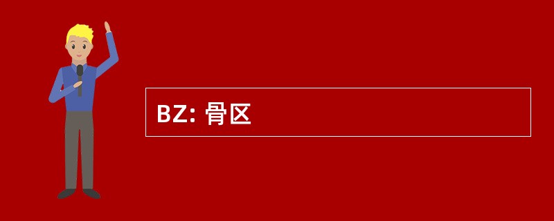 BZ: 骨区