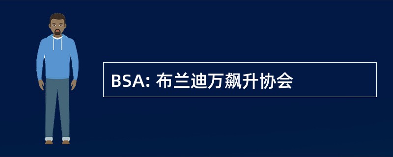 BSA: 布兰迪万飙升协会