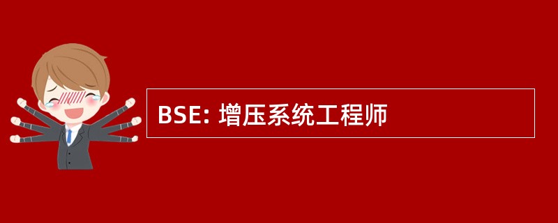 BSE: 增压系统工程师