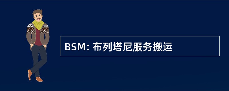 BSM: 布列塔尼服务搬运