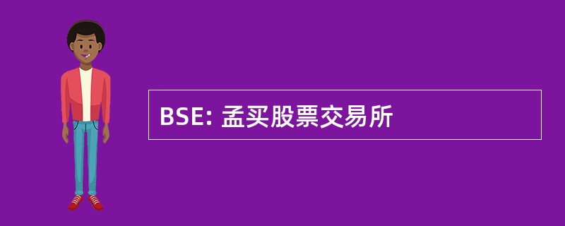 BSE: 孟买股票交易所