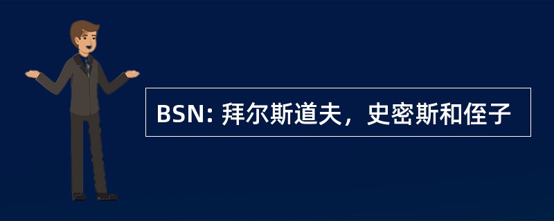 BSN: 拜尔斯道夫，史密斯和侄子