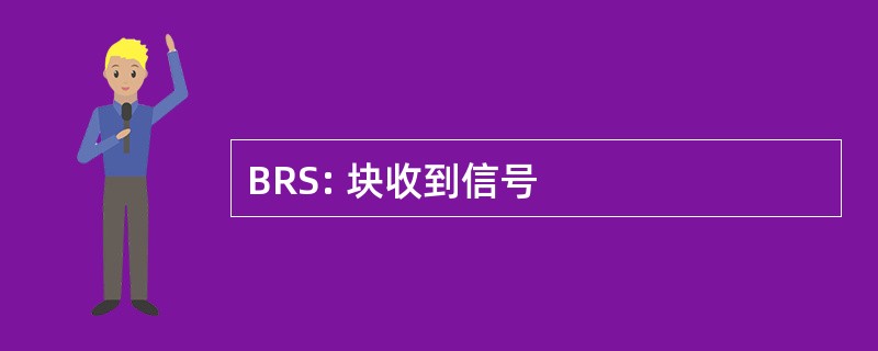 BRS: 块收到信号