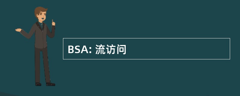 BSA: 流访问