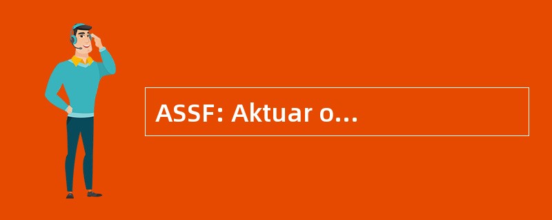 ASSF: Aktuar og Statistikkstudenters Forening