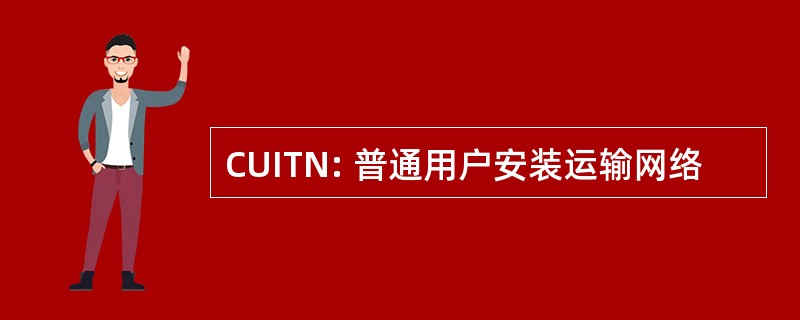 CUITN: 普通用户安装运输网络