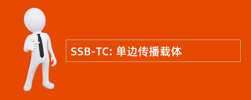 SSB-TC: 单边传播载体