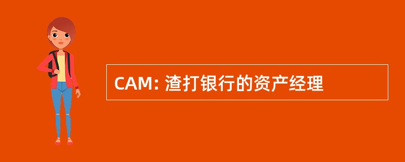 CAM: 渣打银行的资产经理