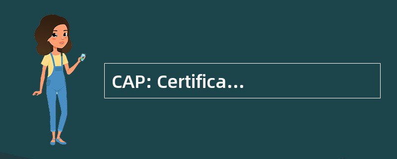 CAP: Certificado de 智能 PedagÃ³gica