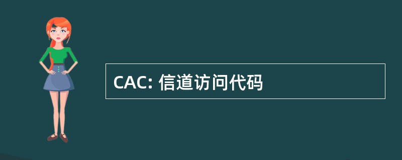 CAC: 信道访问代码