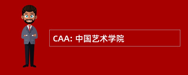 CAA: 中国艺术学院