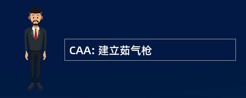 CAA: 建立茹气枪