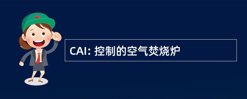 CAI: 控制的空气焚烧炉