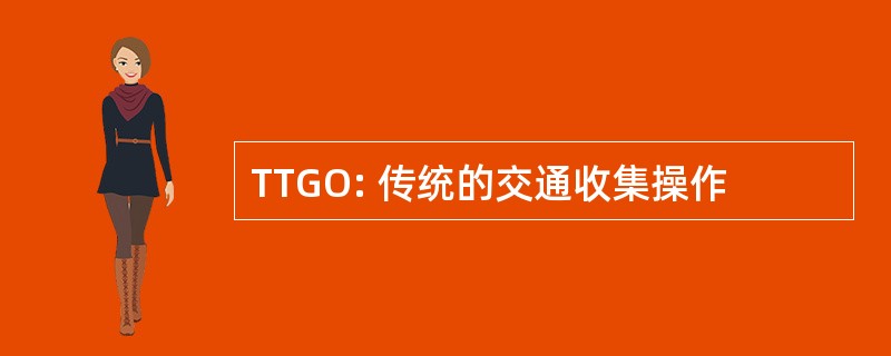 TTGO: 传统的交通收集操作