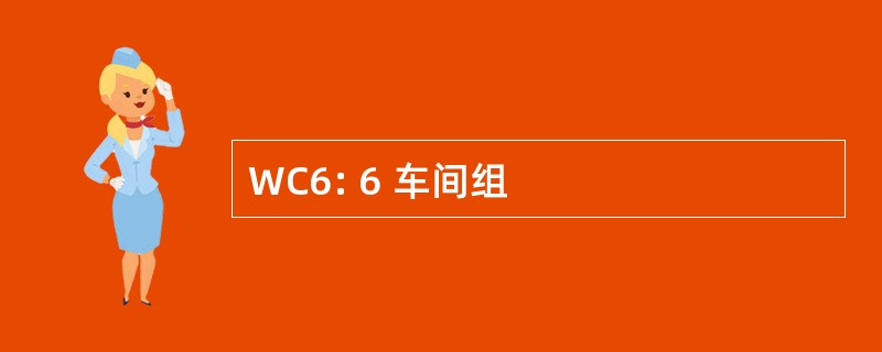 WC6: 6 车间组