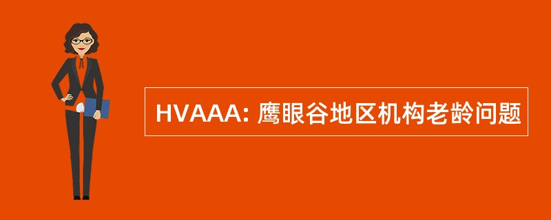 HVAAA: 鹰眼谷地区机构老龄问题