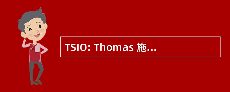 TSIO: Thomas 施耐德 ImmobilienOptimierung