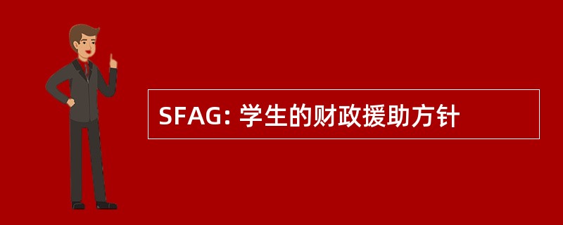 SFAG: 学生的财政援助方针