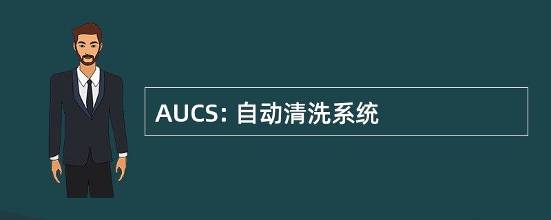 AUCS: 自动清洗系统