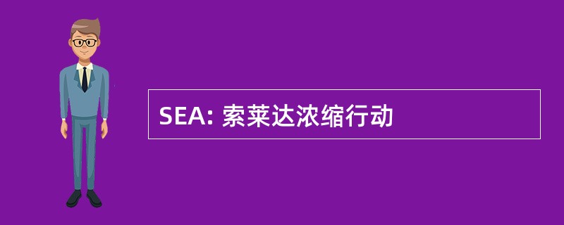 SEA: 索莱达浓缩行动