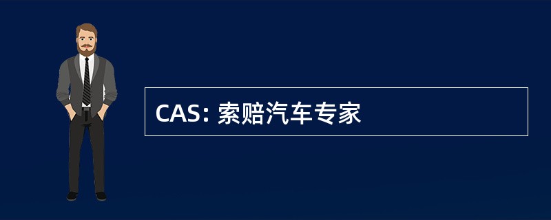 CAS: 索赔汽车专家