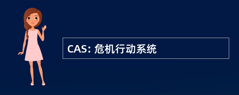 CAS: 危机行动系统