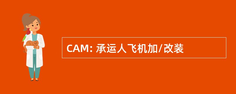 CAM: 承运人飞机加/改装